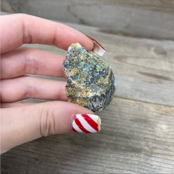 Raw Chrysocolla Pieces - Small x3 - Picture 6 of 7